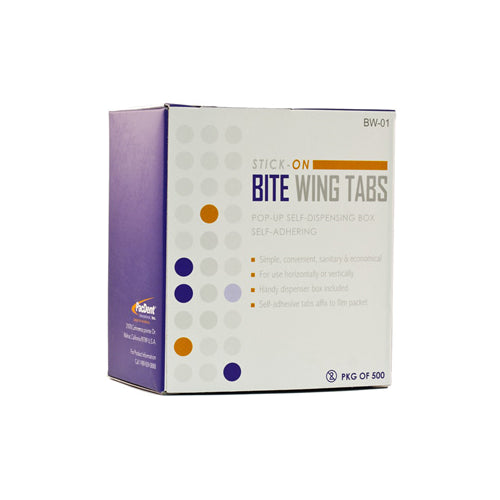 House Brand CP001/BW-01 Stick-On Bite Wing Tabs 500/Bx House Brand CP001/BW-01 Stick-On Bite Wing Tabs 500/Bx